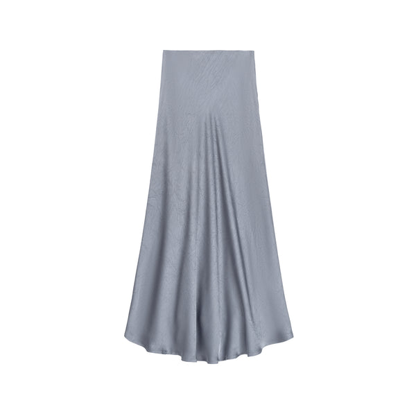 ★Porta★ SHIRRING CAPRI SKIRT PANTS GREY 24HS026 Bottoms – Capri by Sunset & Co.