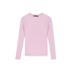 Ribbed Crewneck Tee | Lavender – C'Moi