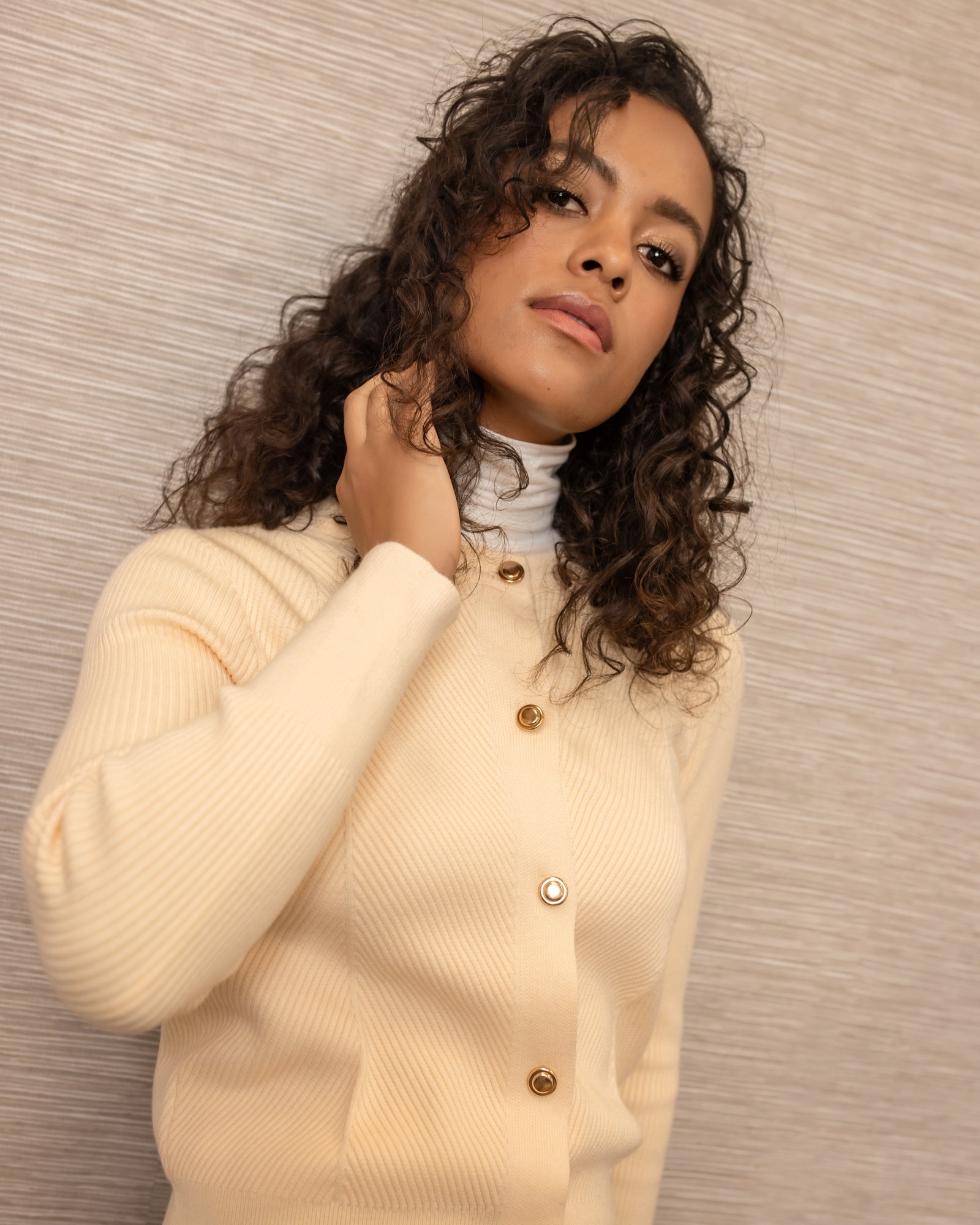Textured Cardigan | Butter
