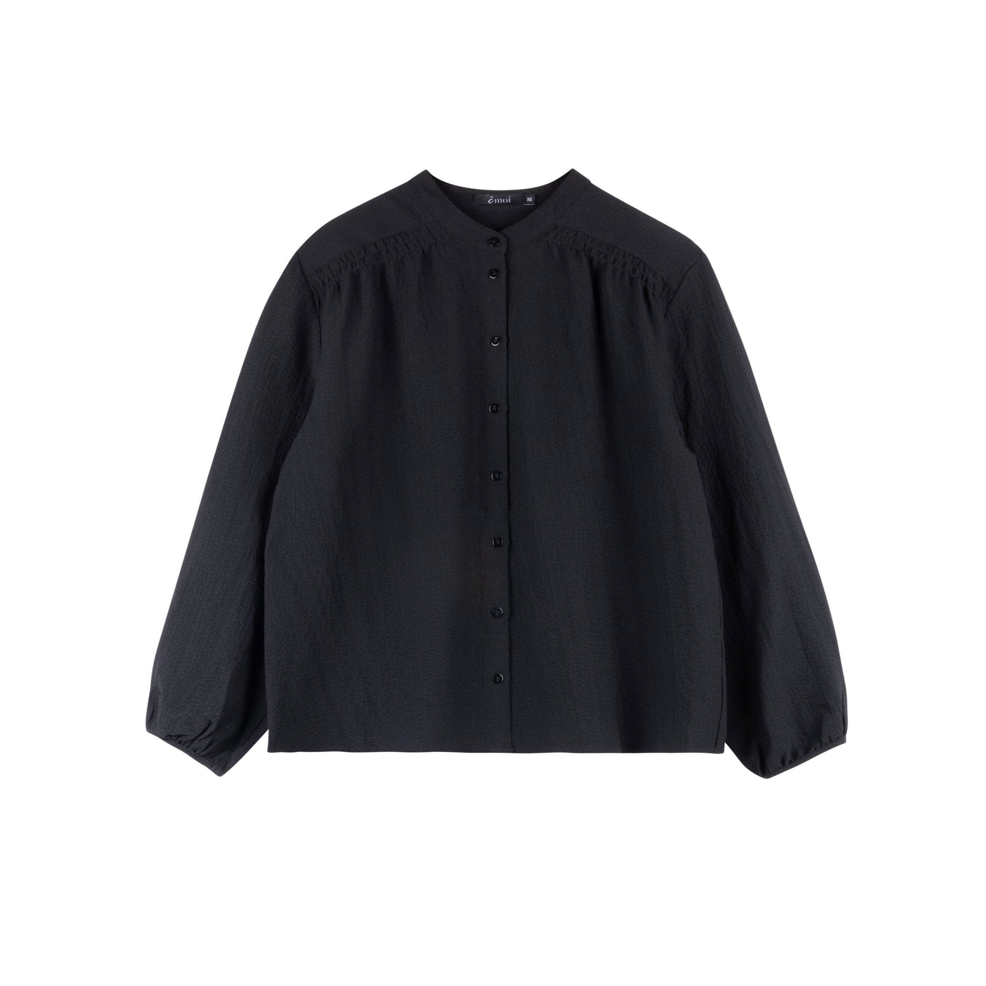 Gauze Blouse | Black [Final Sale]