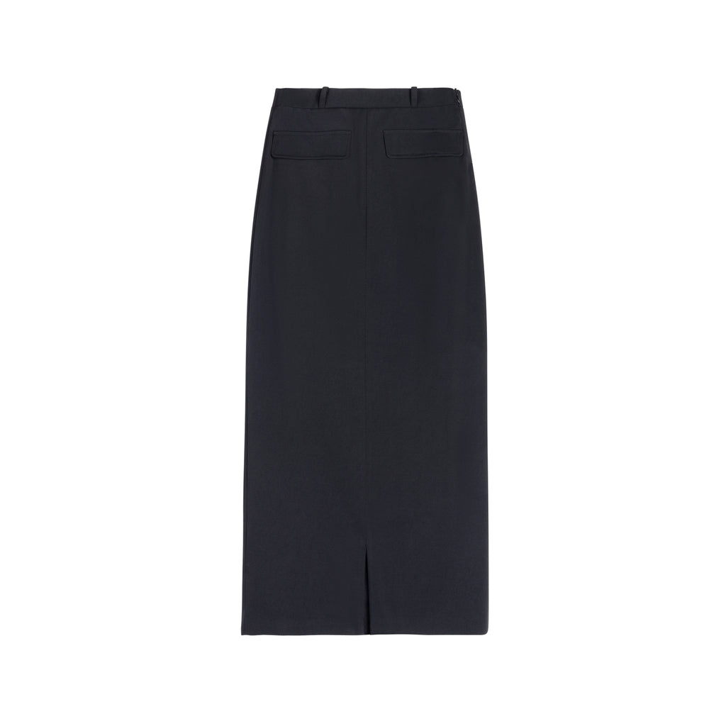 Tuxedo Skirt | Black