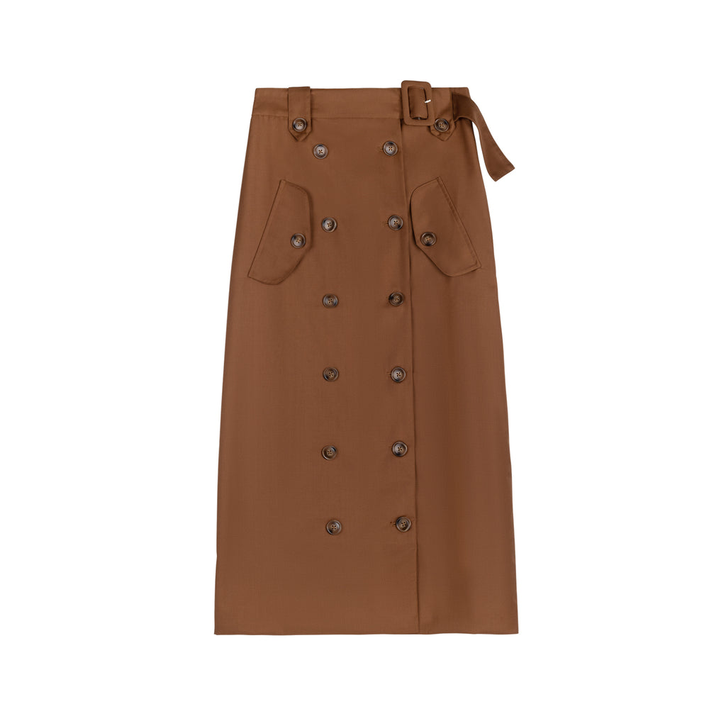 Cargo Skirt | Brown