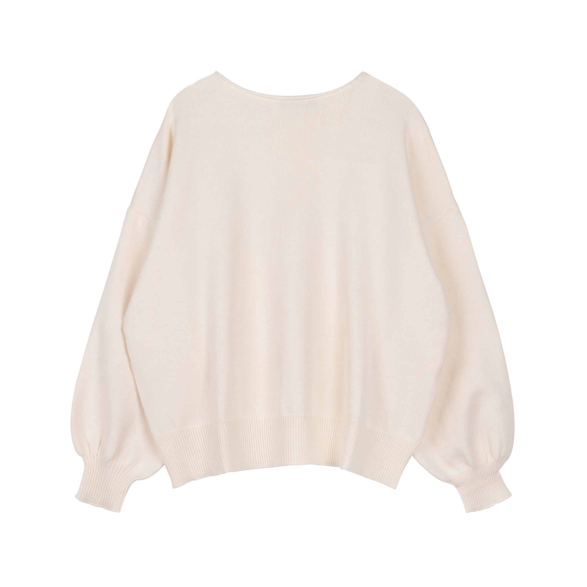 Comfy Oversized Sweater | White [Final Sale] – C'Moi