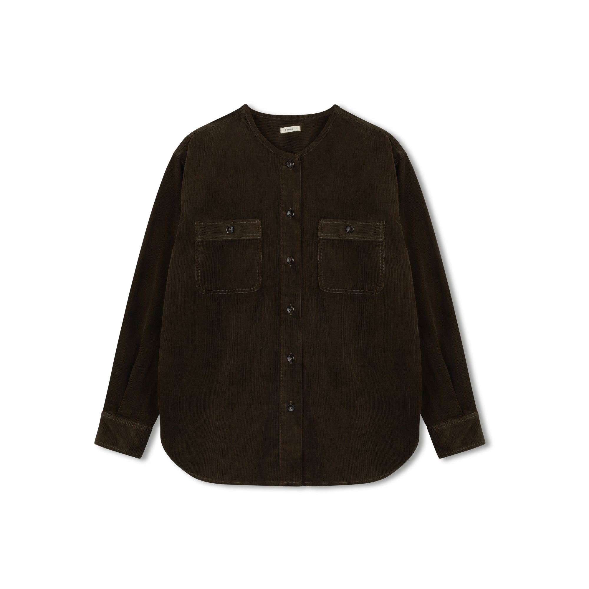 Corduroy Shacket | Dark Green