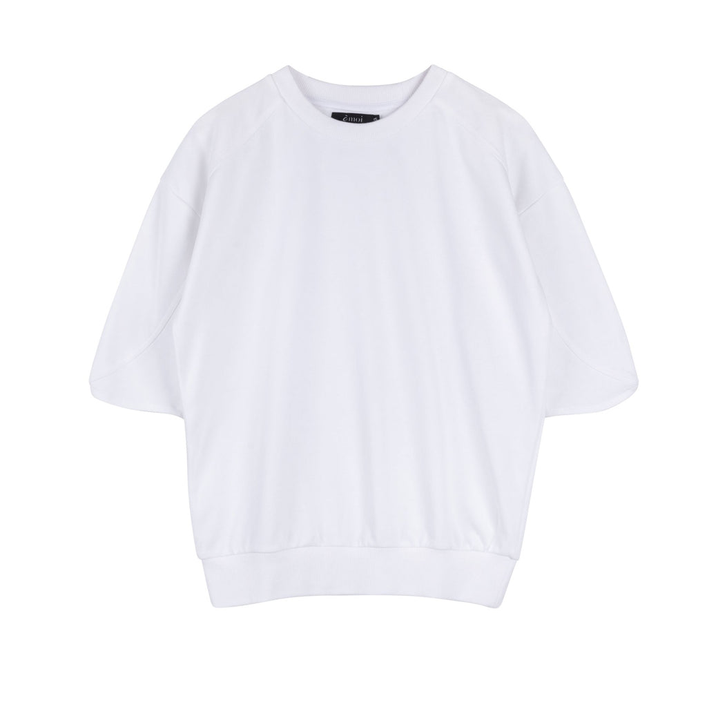 Tulip Crewneck | White [Final Sale]