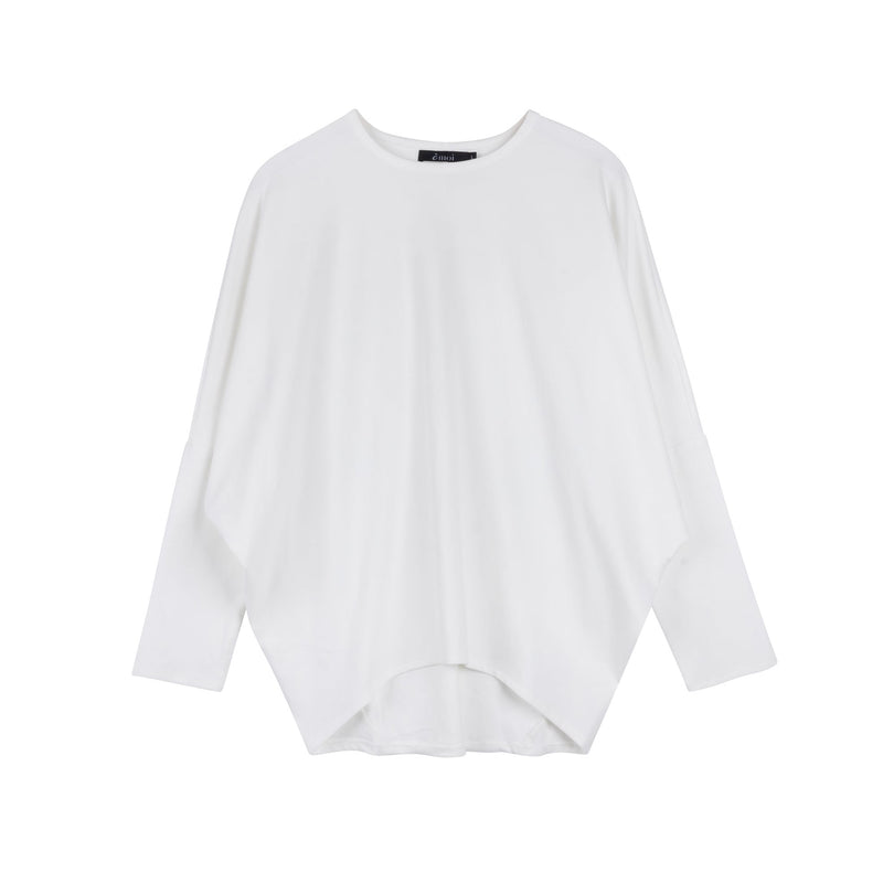 Dolman Sweater | White