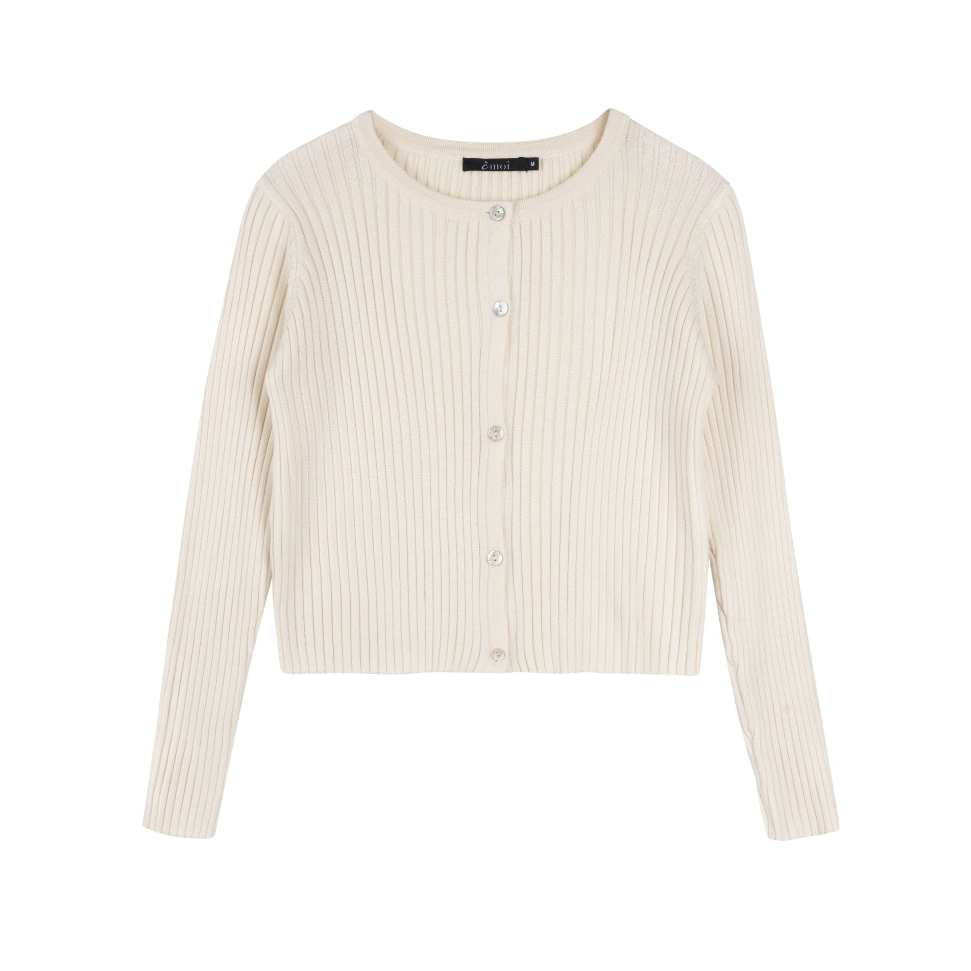 Knit Cardigan | Cream