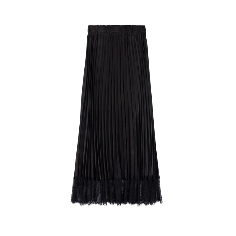 Pleated Lace Skirt [Final Sale]