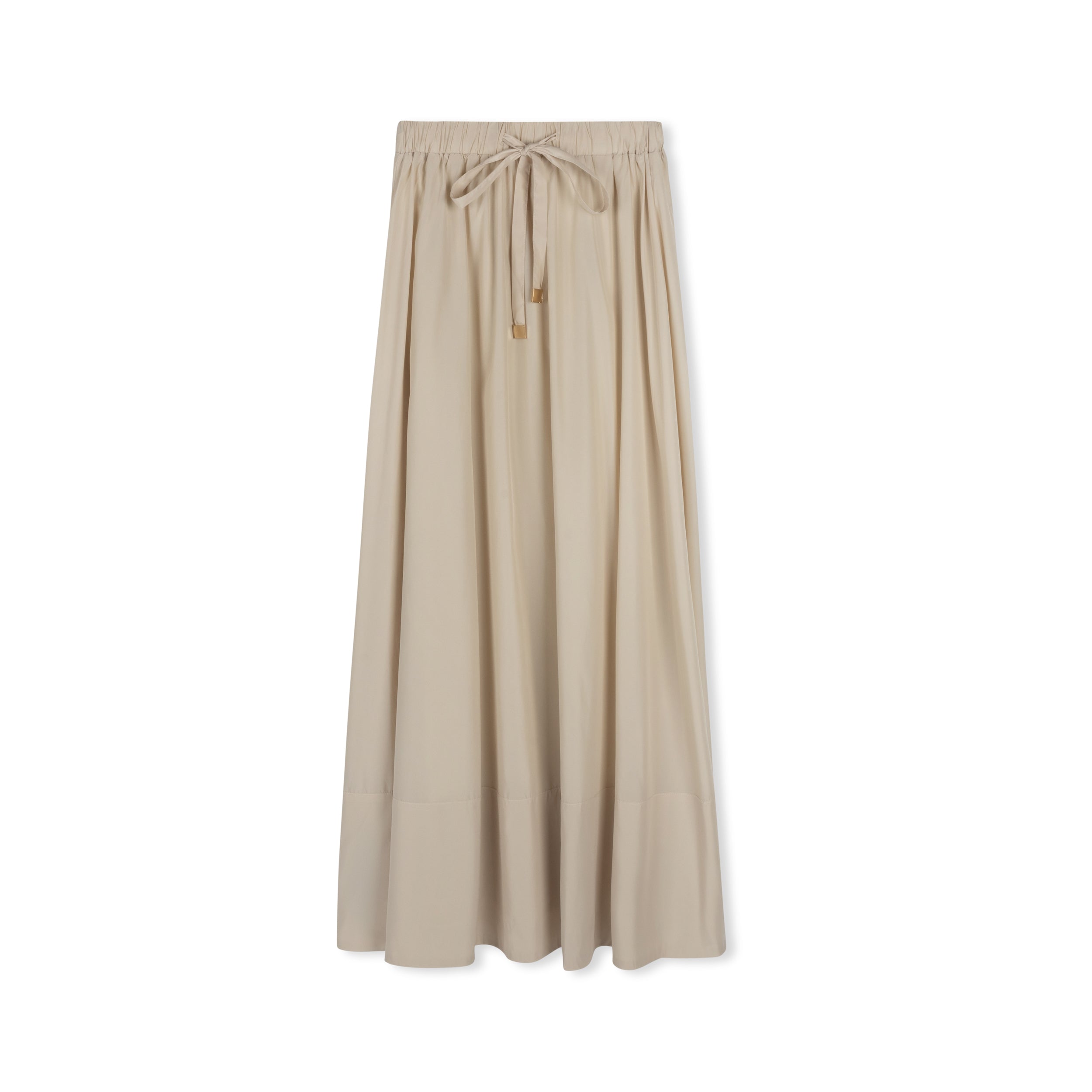 Payge drawstring skirt | Light Beige