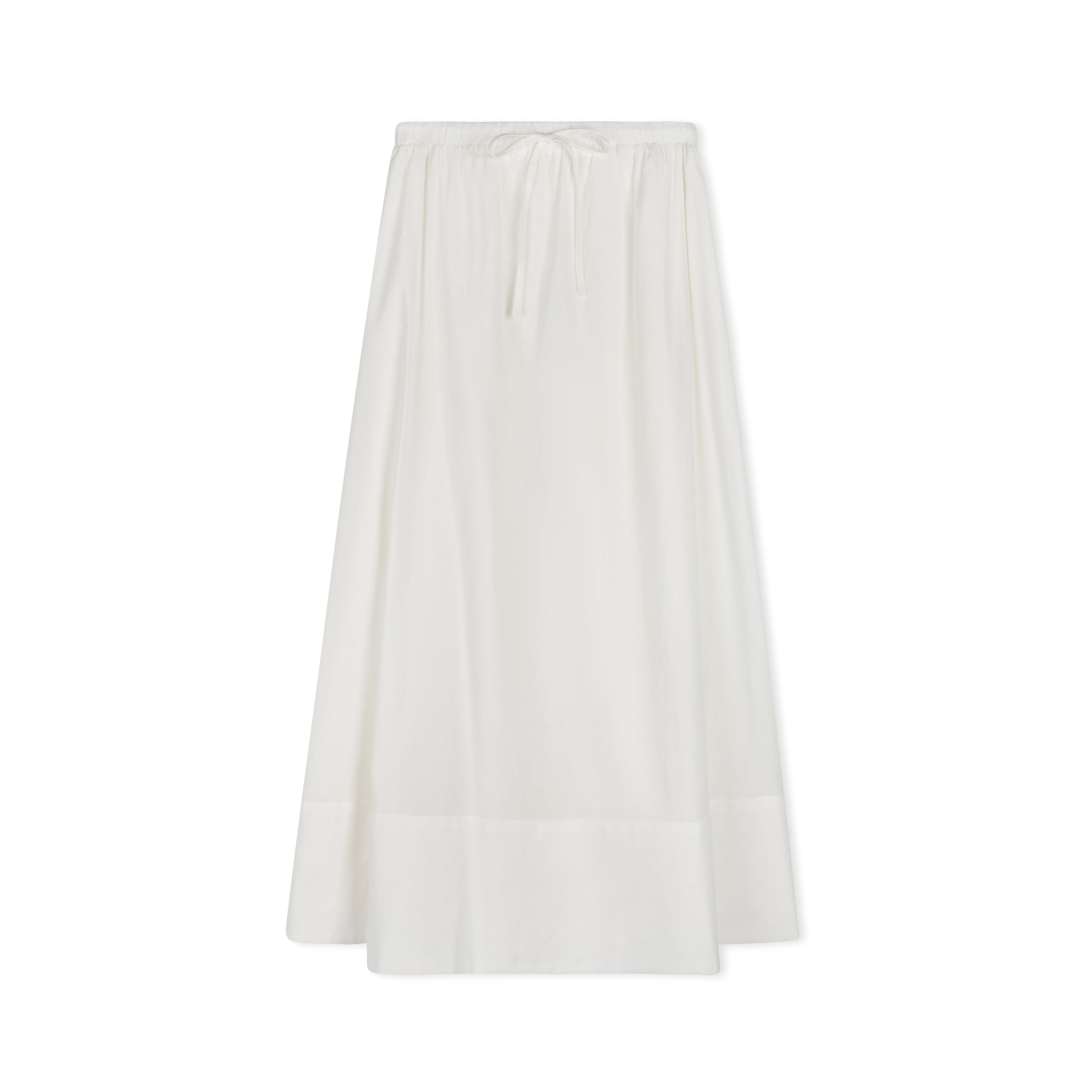 Colette Drawstring Skirt | White