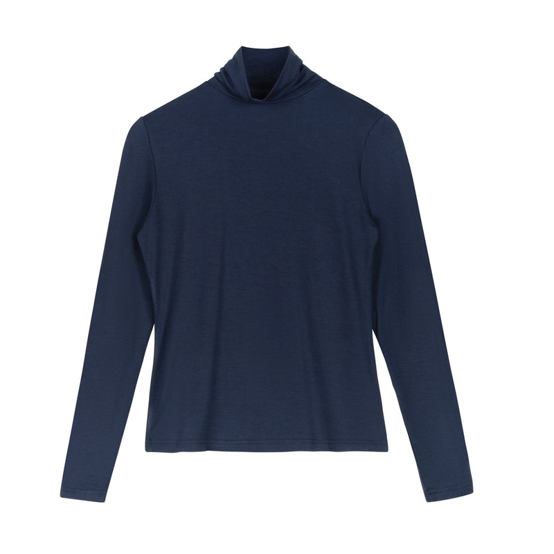 Layering Turtleneck | Navy