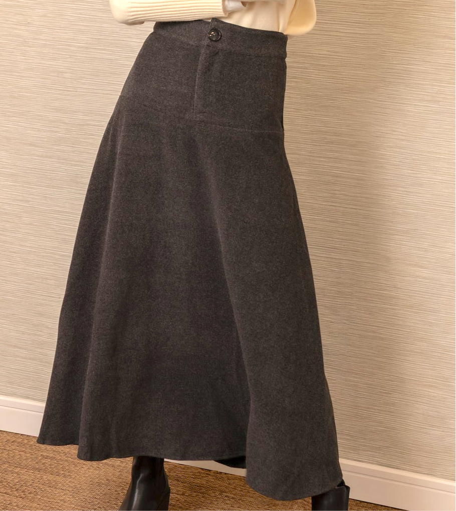 Yves Aline Maxi | Charcoal Gray