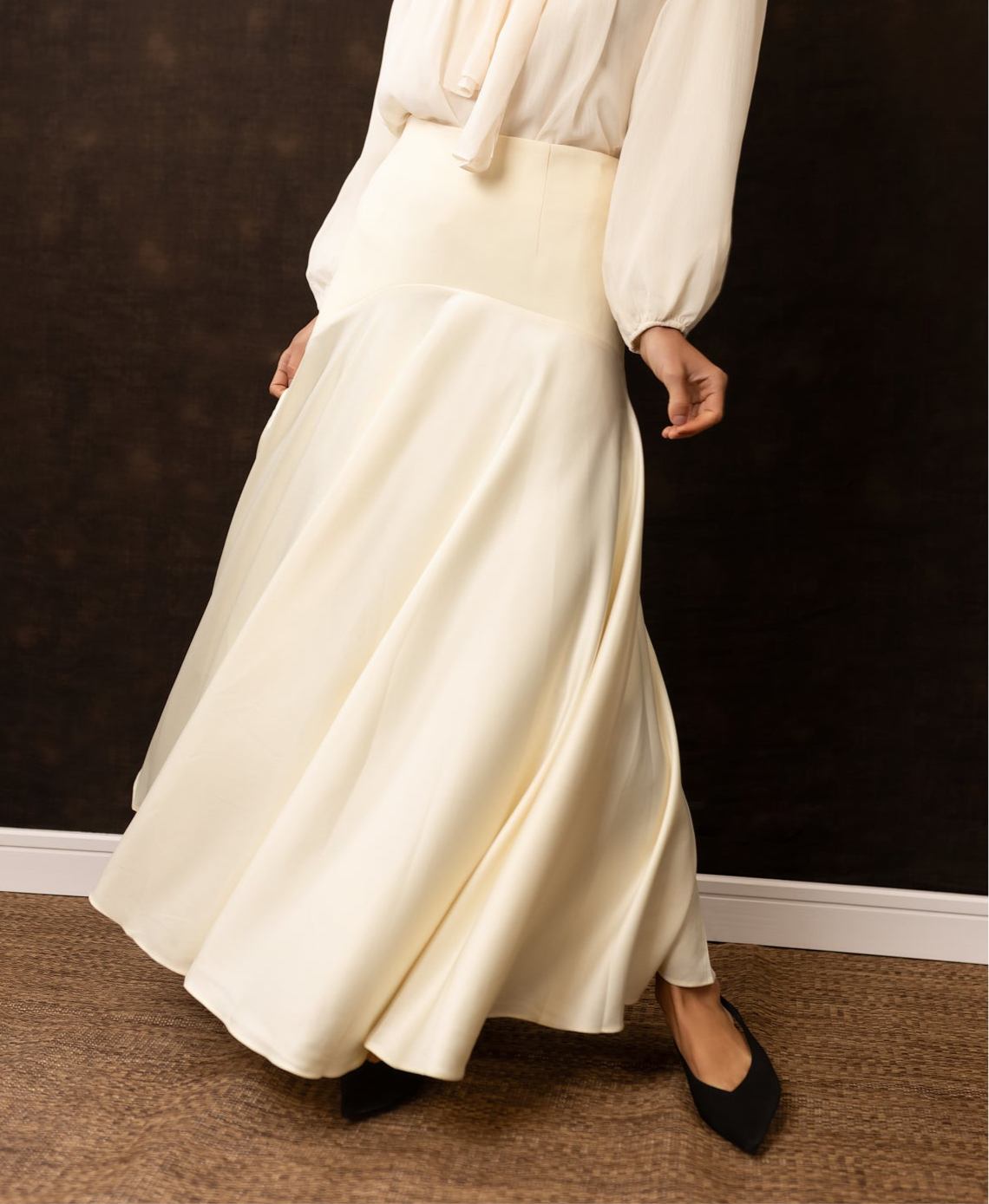 Cherie Skirt | Cream