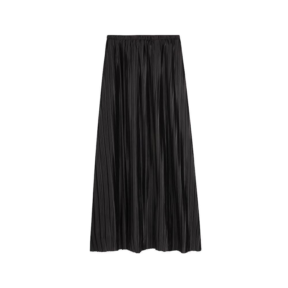 Plisse Skirt | Black [Final Sale]