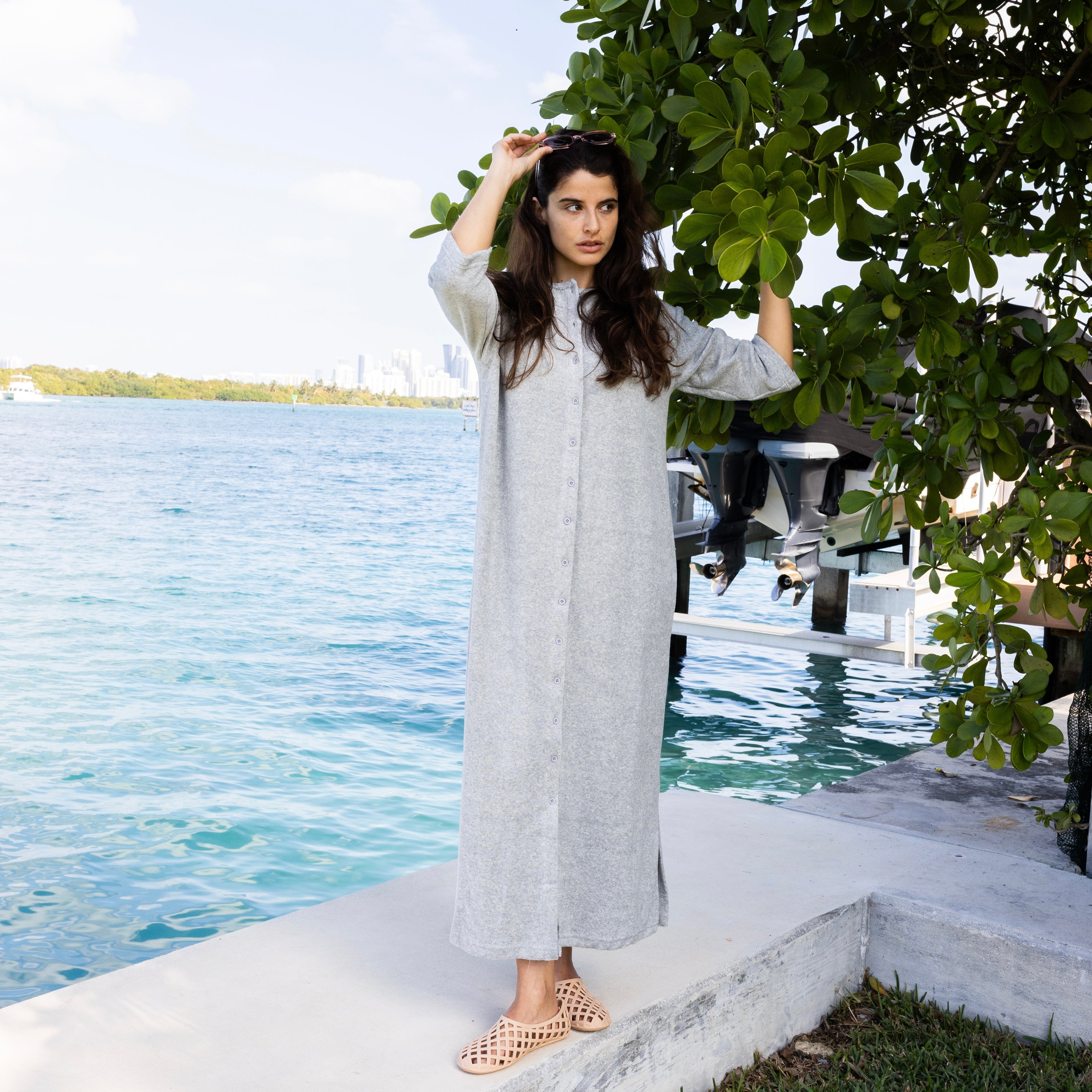 Pool Dress | Gray