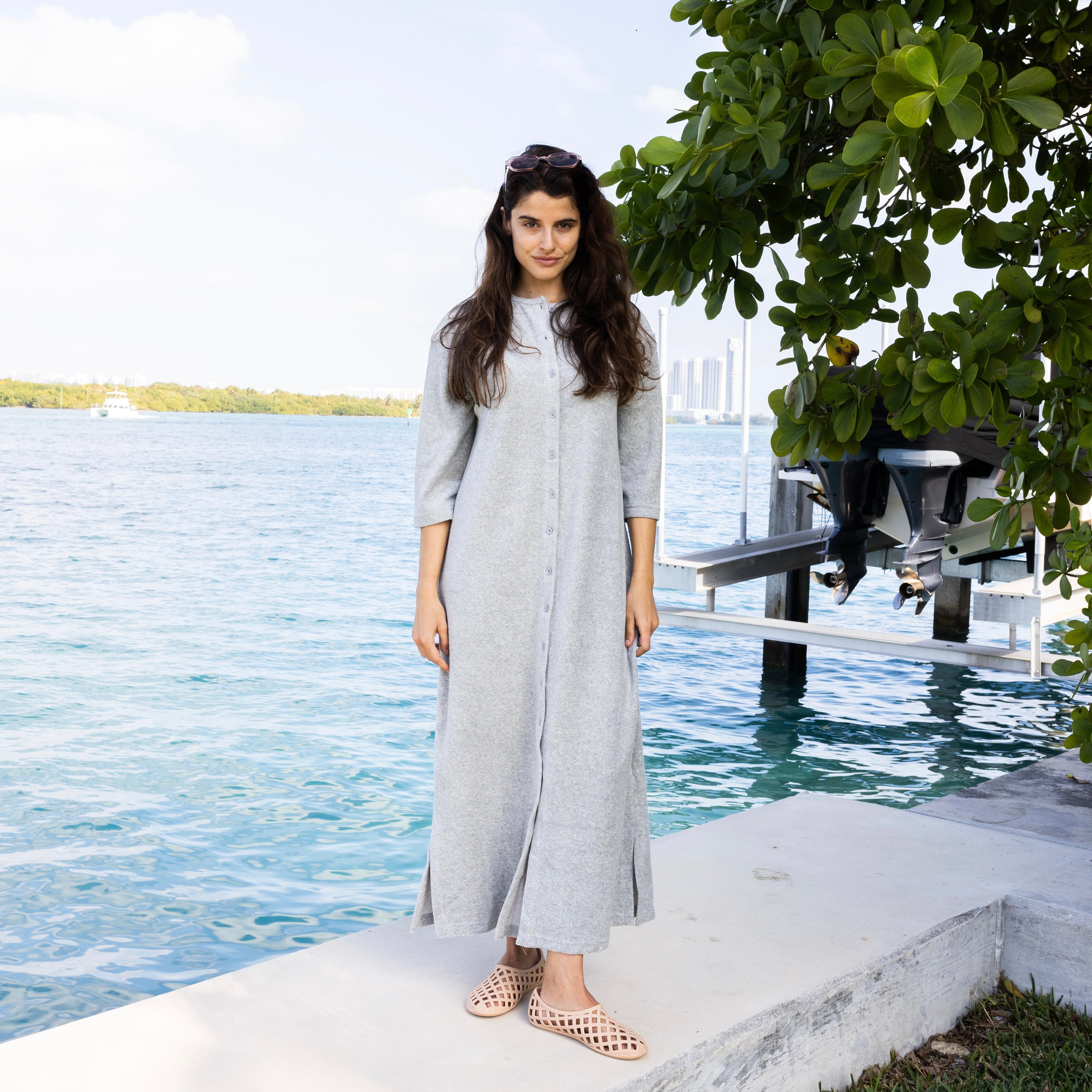 Pool Dress | Gray