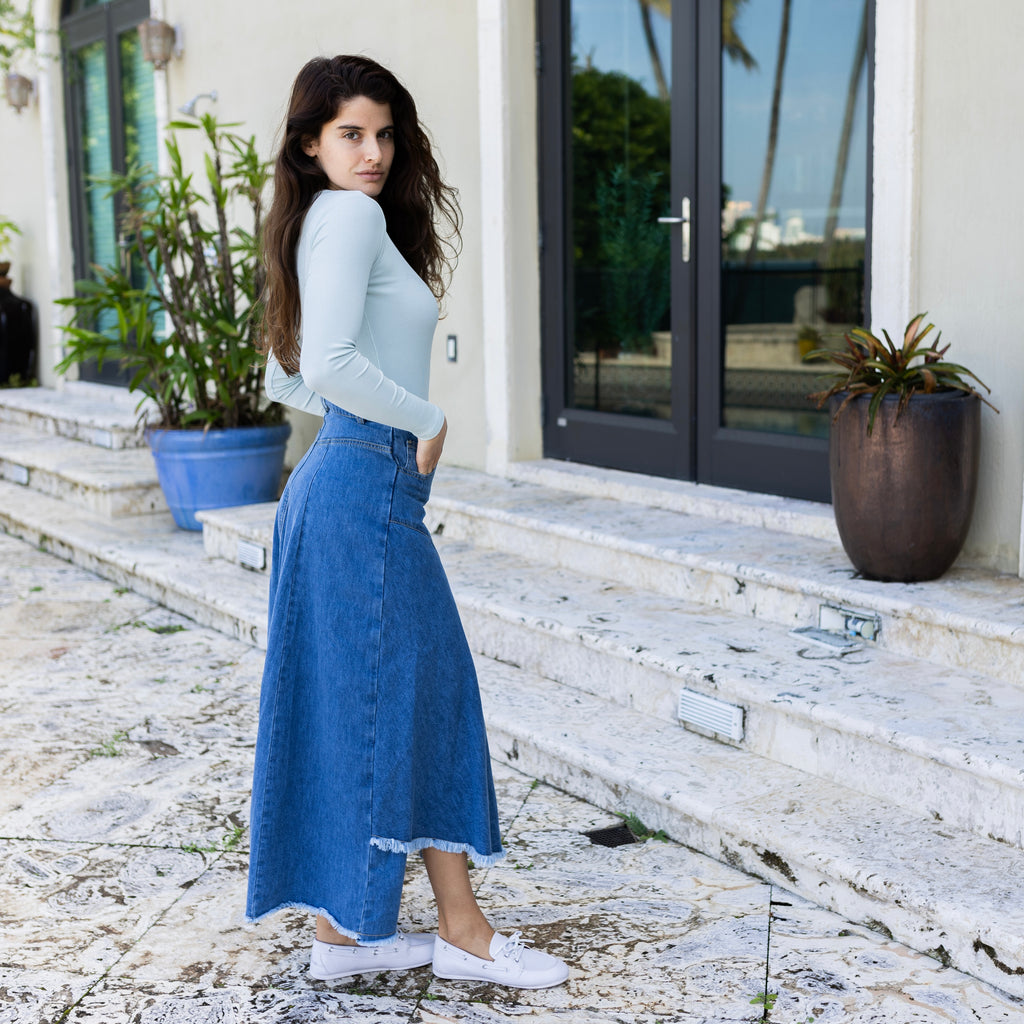 Lily Denim Skirt | Blue [Final Sale]
