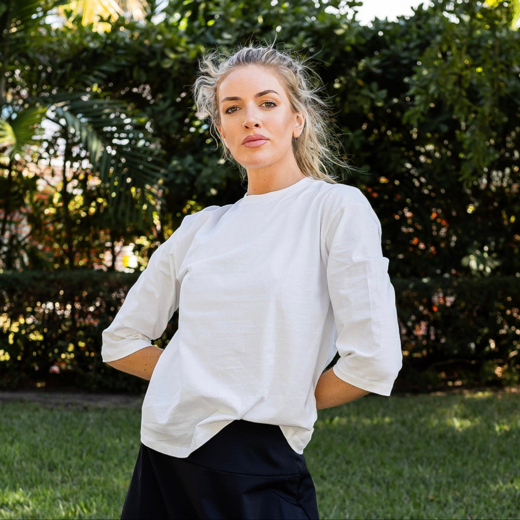 Essential Crewneck Tee | White [Final Sale]