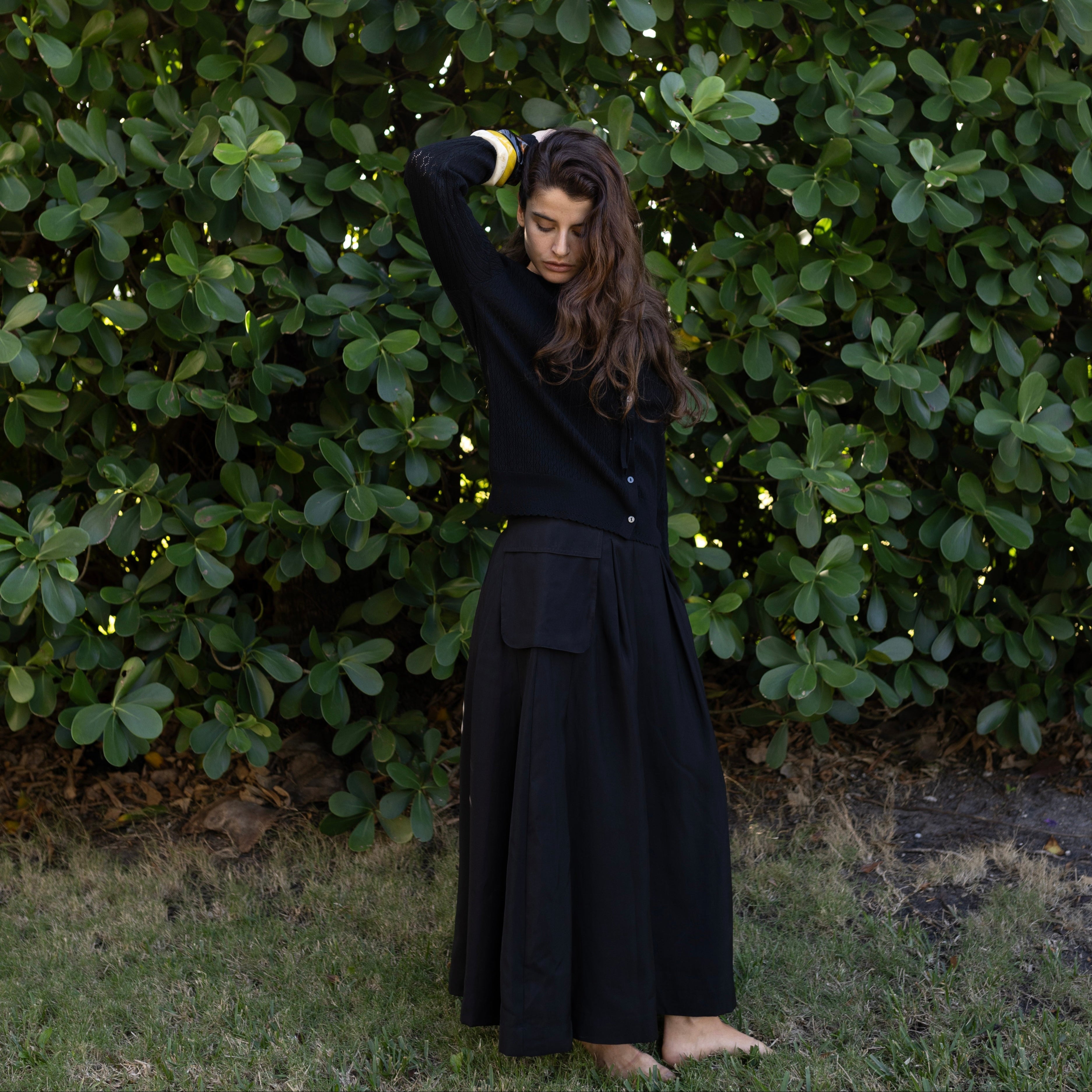 Lete Maxi Skirt | Black [Final Sale]