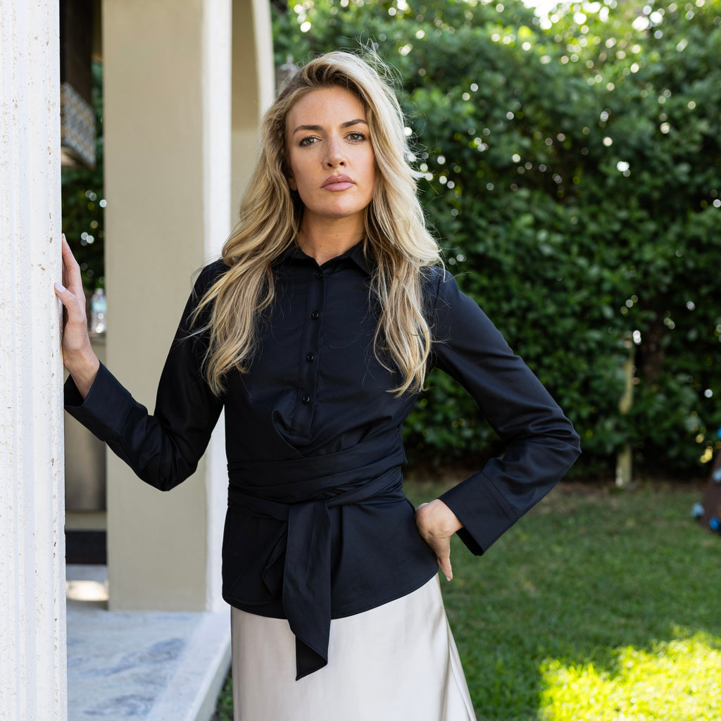 Ava Blouse | Black [Final Sale]