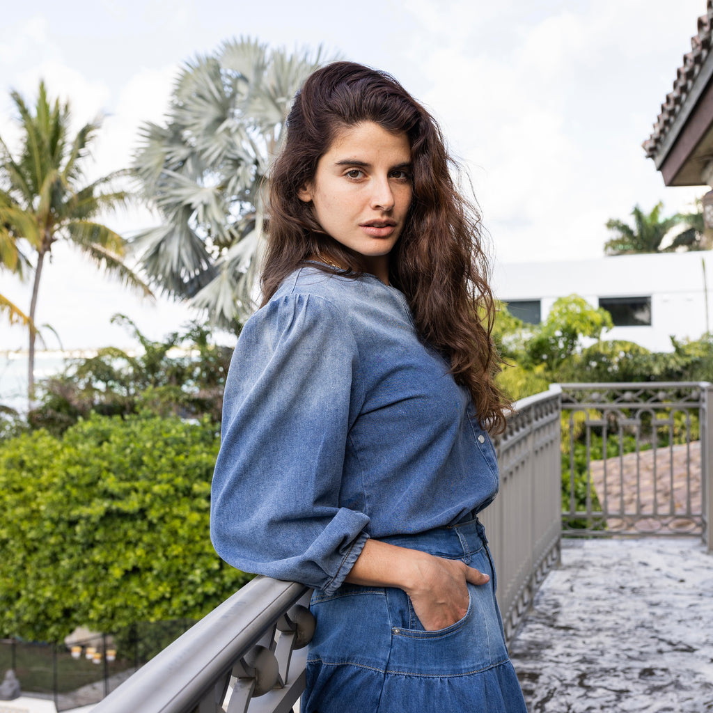 Denim Shirt | Blue Denim [Final Sale]