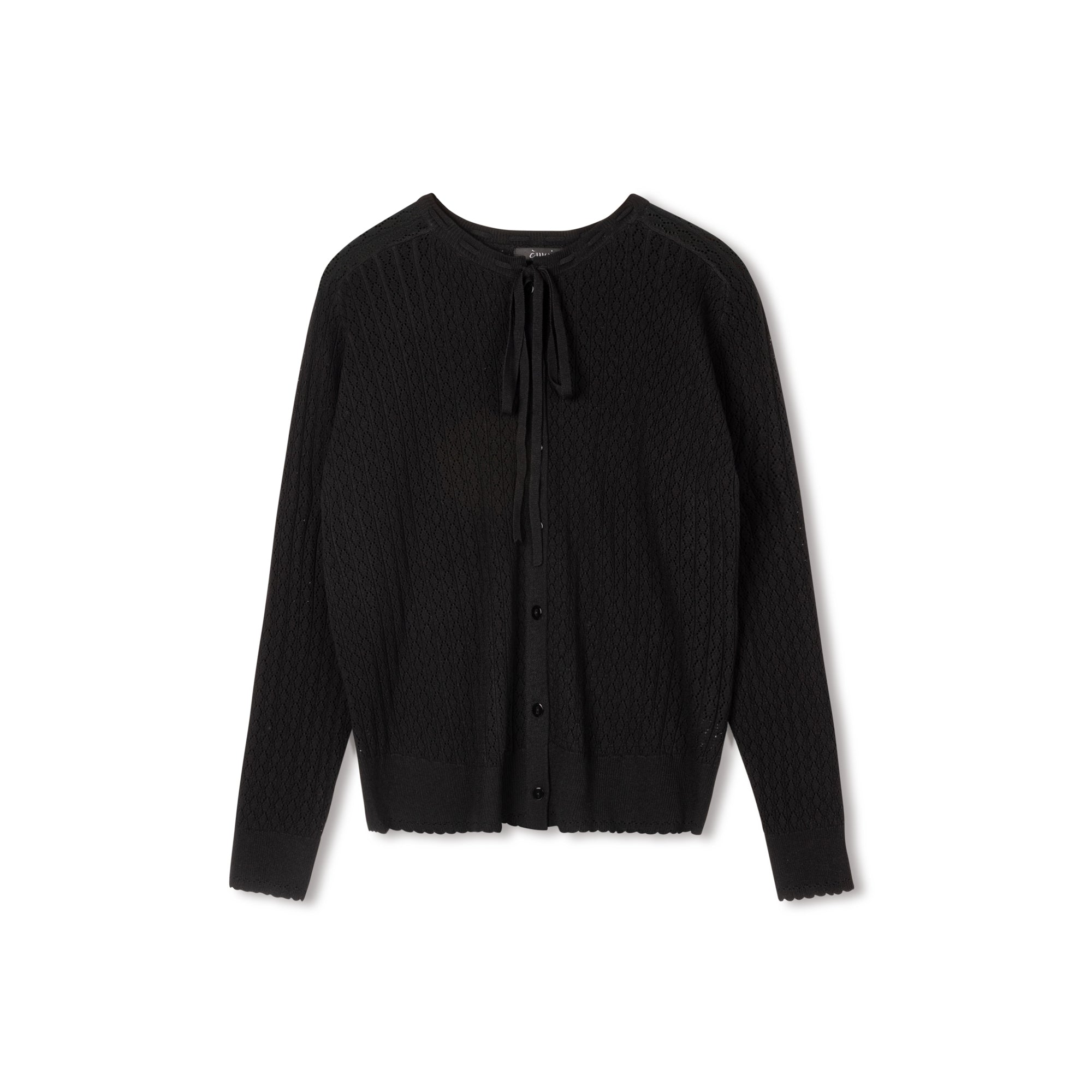 Crochet Cardi | Black [Final Sale]