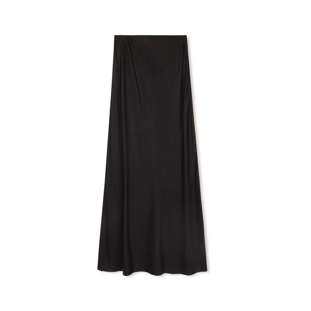 Copper Slip Skirt | Black [Final Sale]