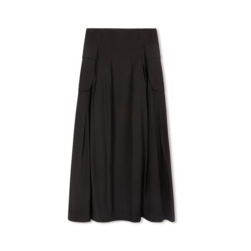 Lete Maxi Skirt | Black