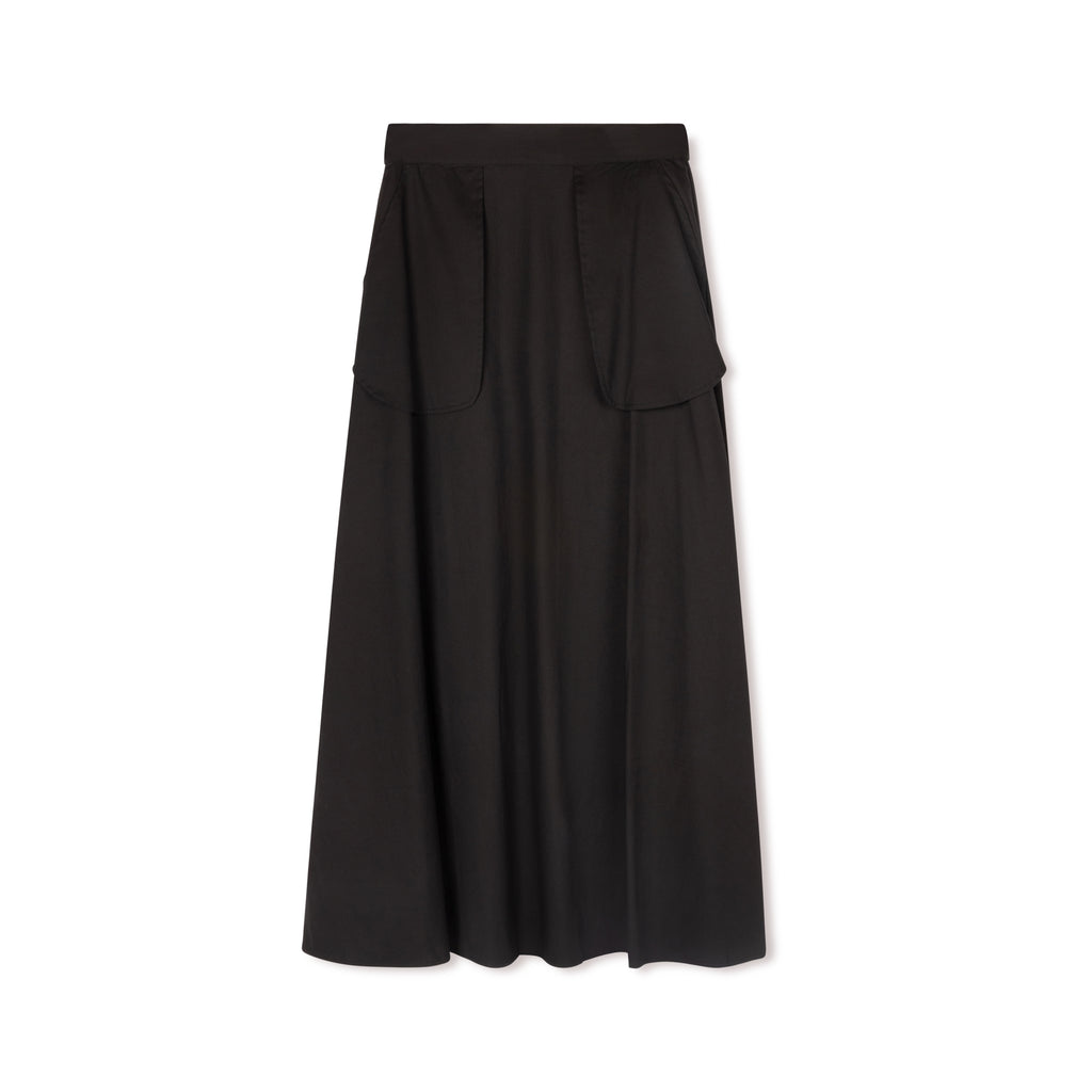 Apron Skirt | Black [Final Sale]