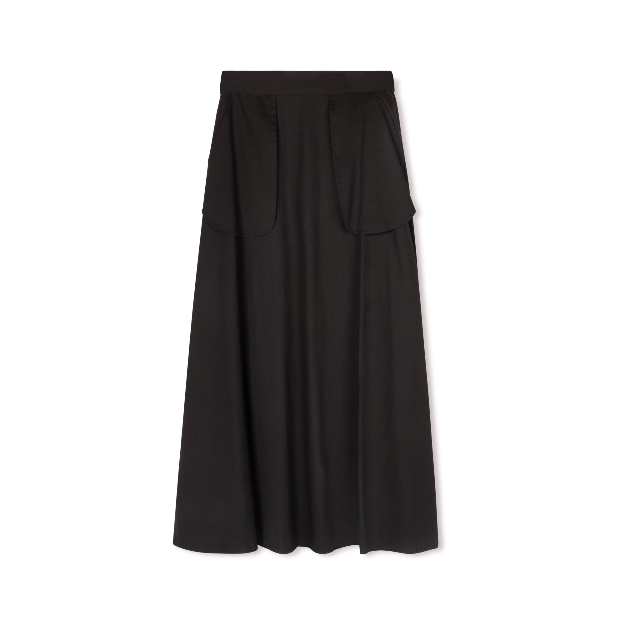 Apron Skirt | Black [Final Sale]