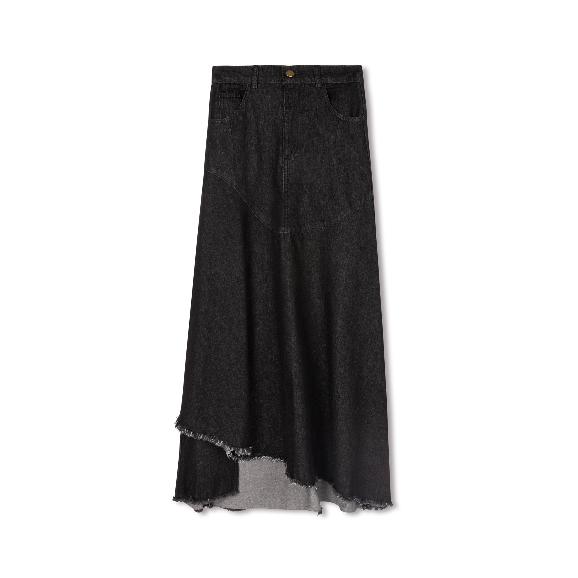 Lily Denim Skirt | Black [Final Sale]