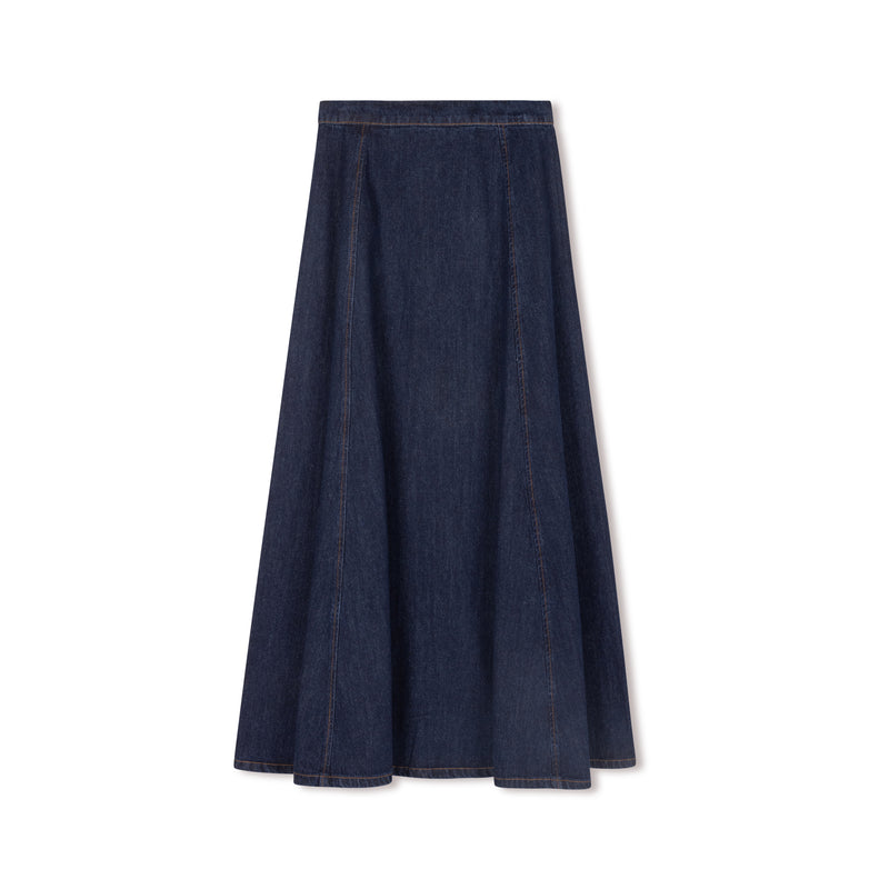 Jane Denim Skirt | Blue