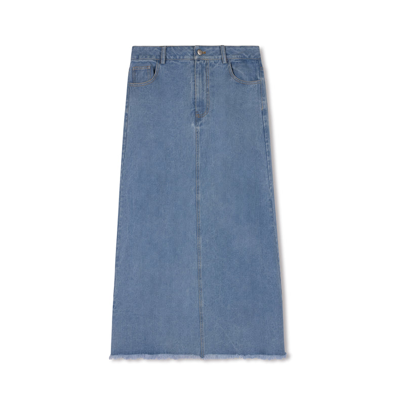 Aline Denim Skirt | Blue