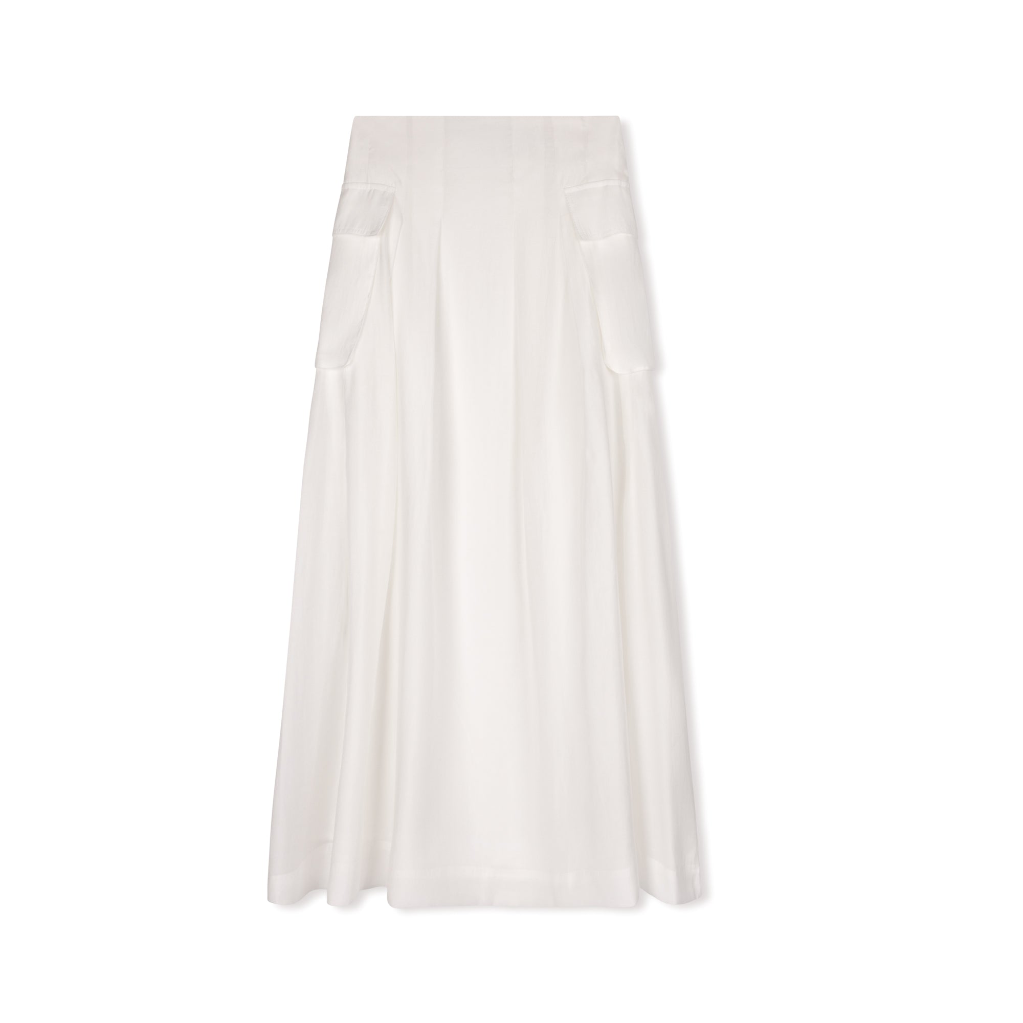 Lete Maxi Skirt | White [Final Sale]
