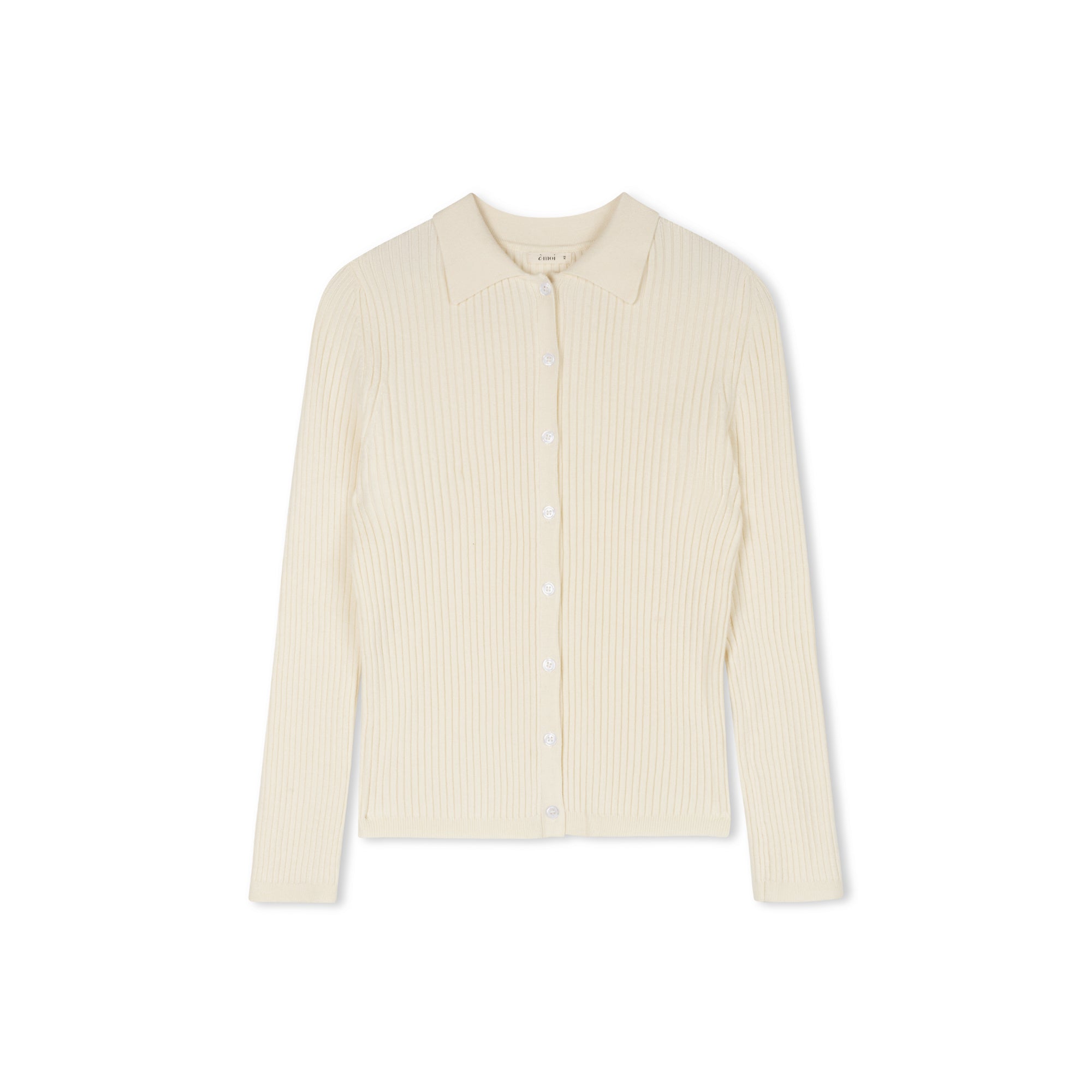 Rae Ribbed Cardigan | Cream