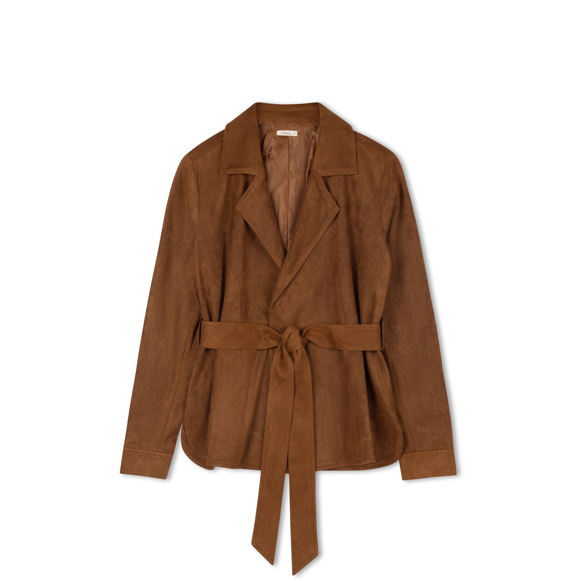 Suede Jacket | Brown