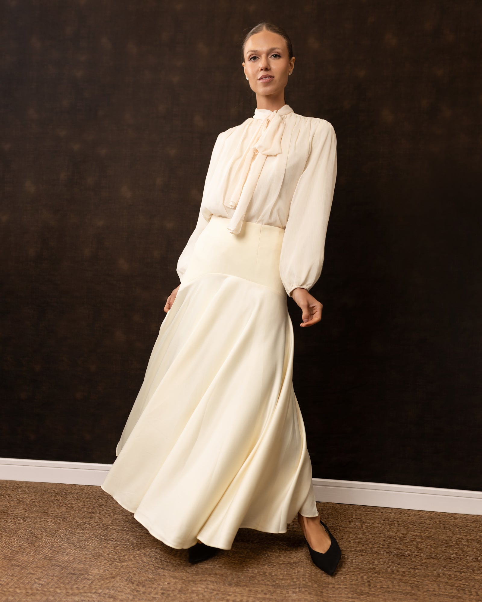 Cherie Skirt | Cream