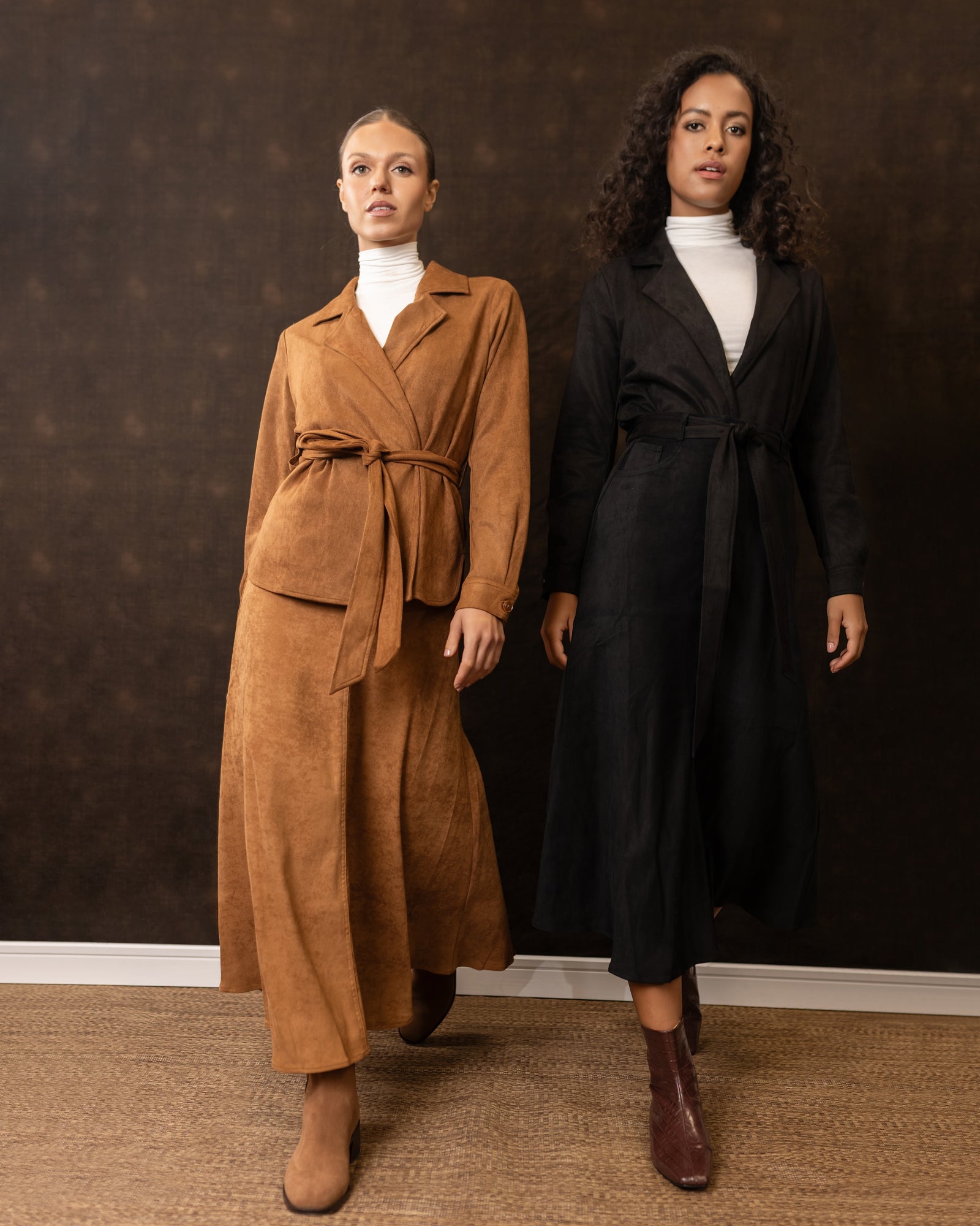 Suede Jacket | Brown