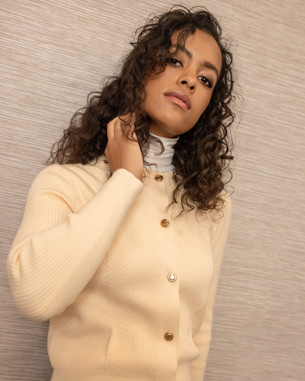 Textured Cardigan | Butter