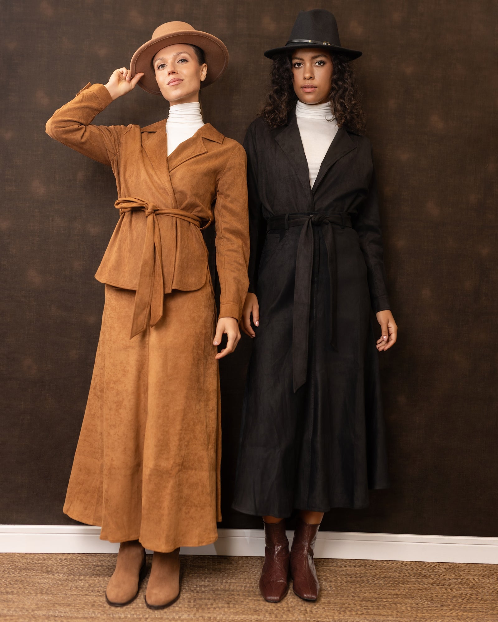 Suede Jacket | Brown
