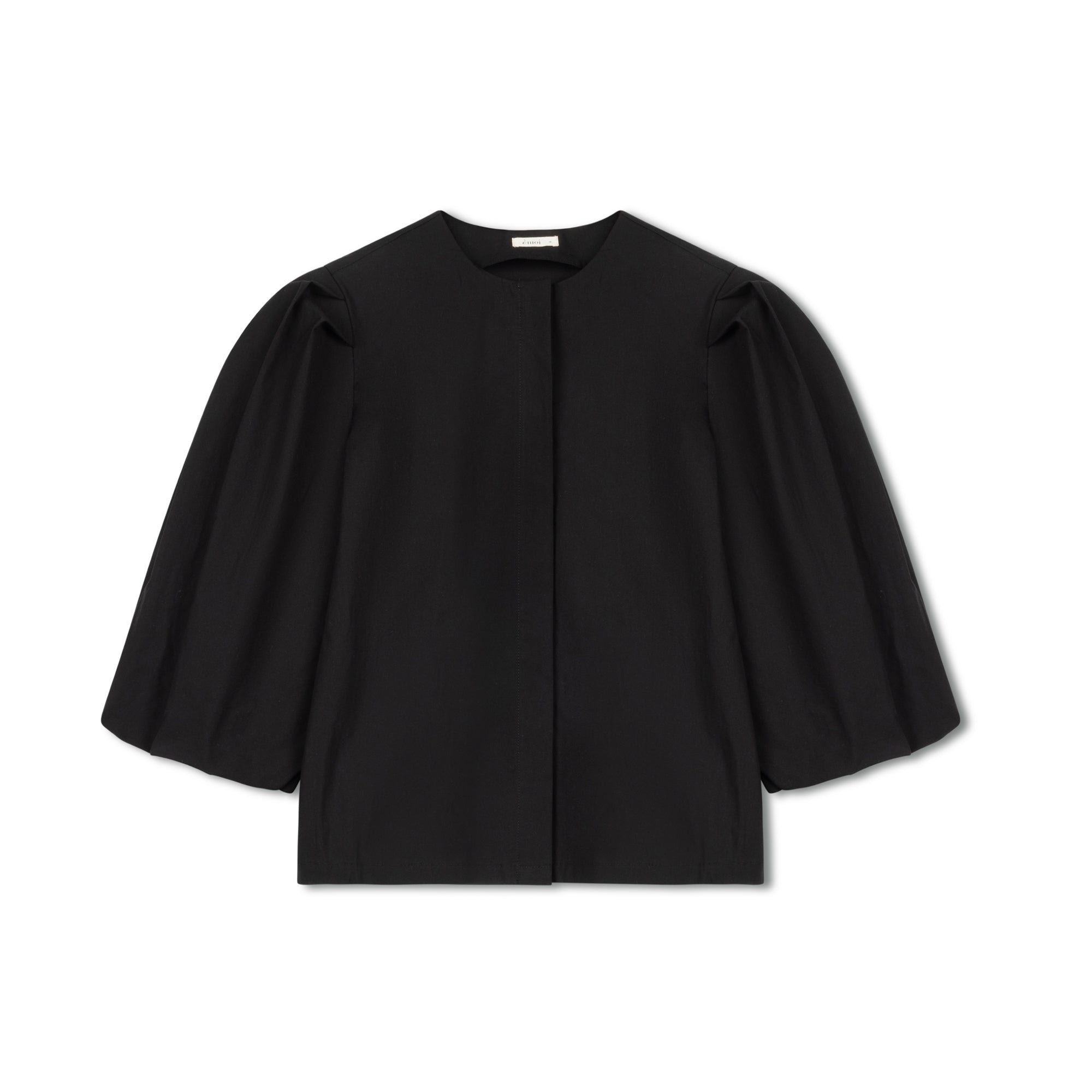 Puff Sleeve Blouse | Black