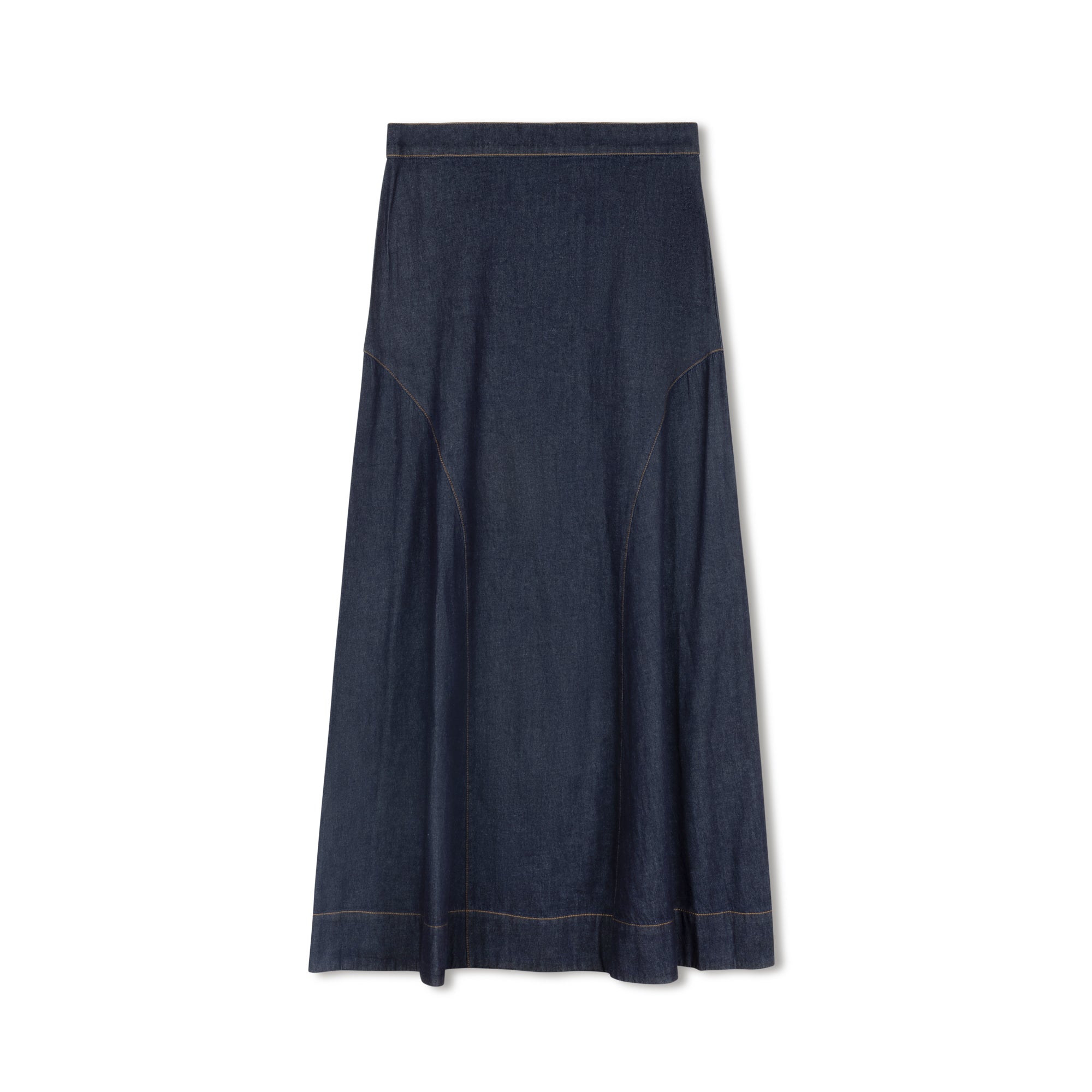 Lightweight Denim skirt | Blue