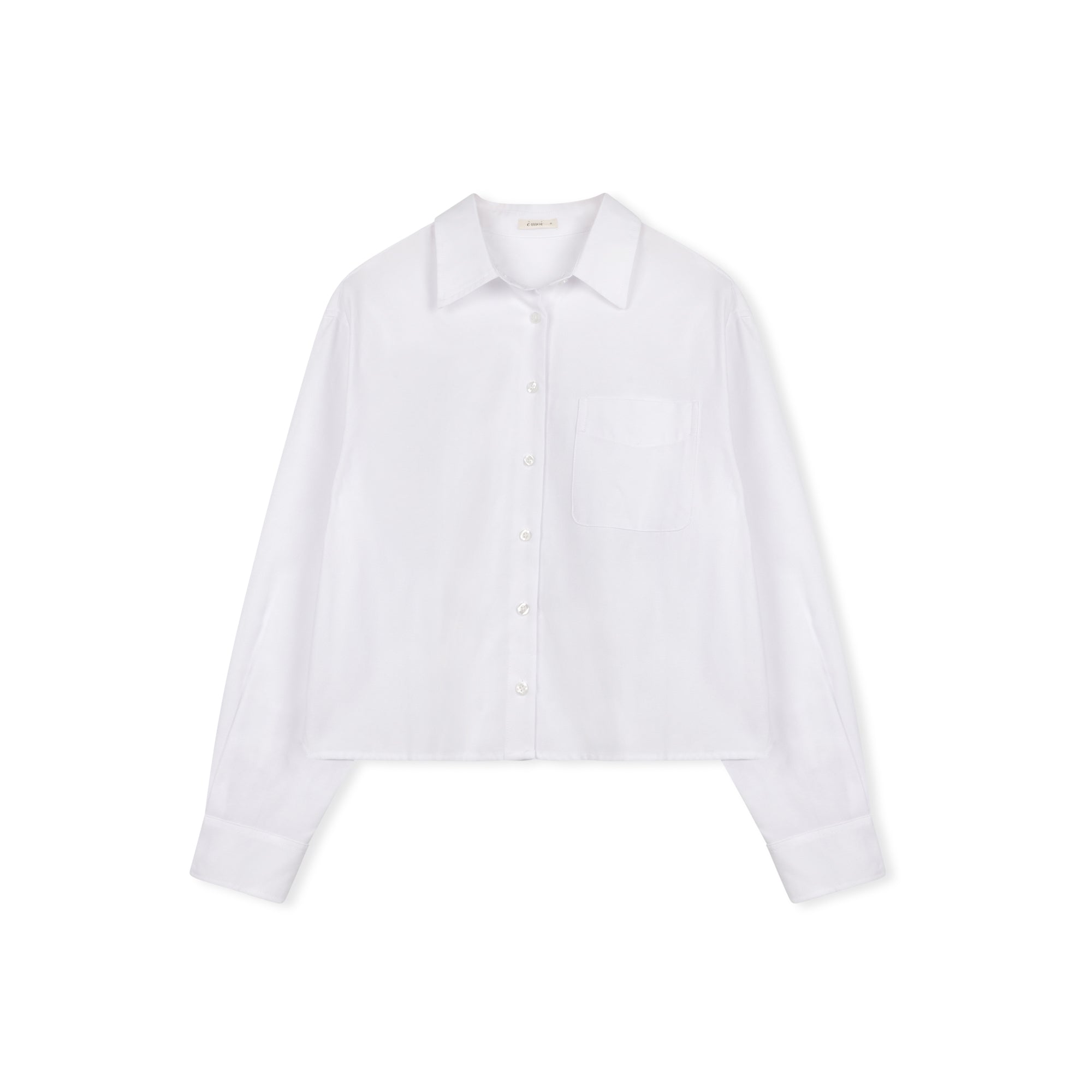 Boxy Oversized Shirt | White
