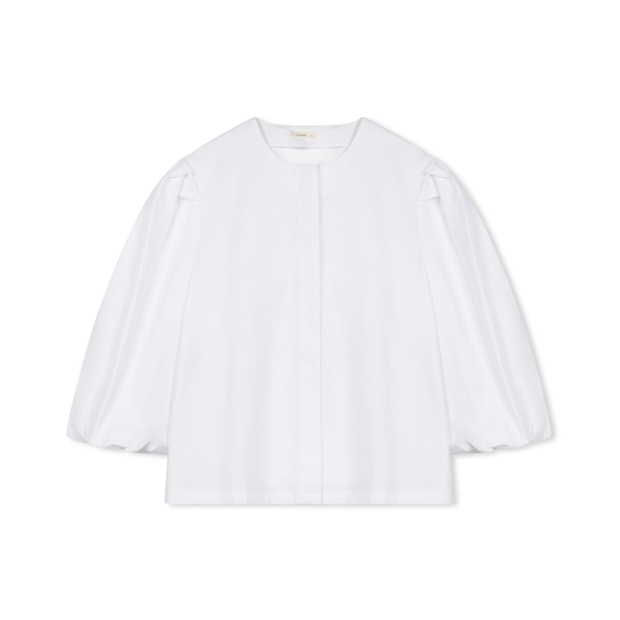 Puff Sleeve Blouse | White