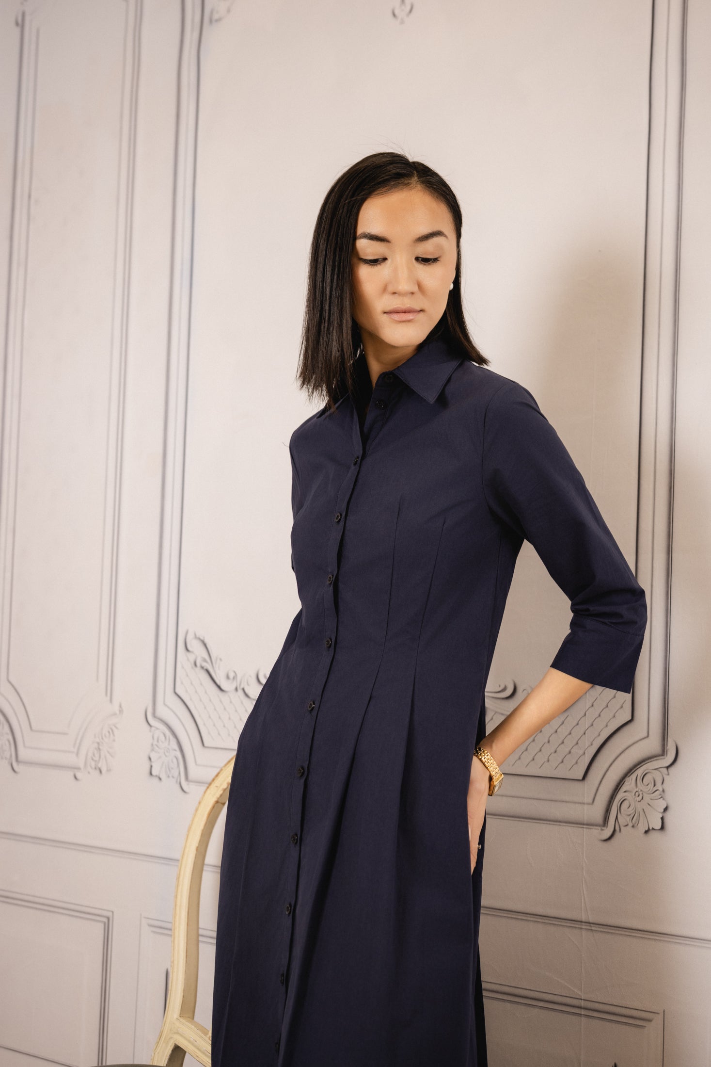 Day Dress | Navy