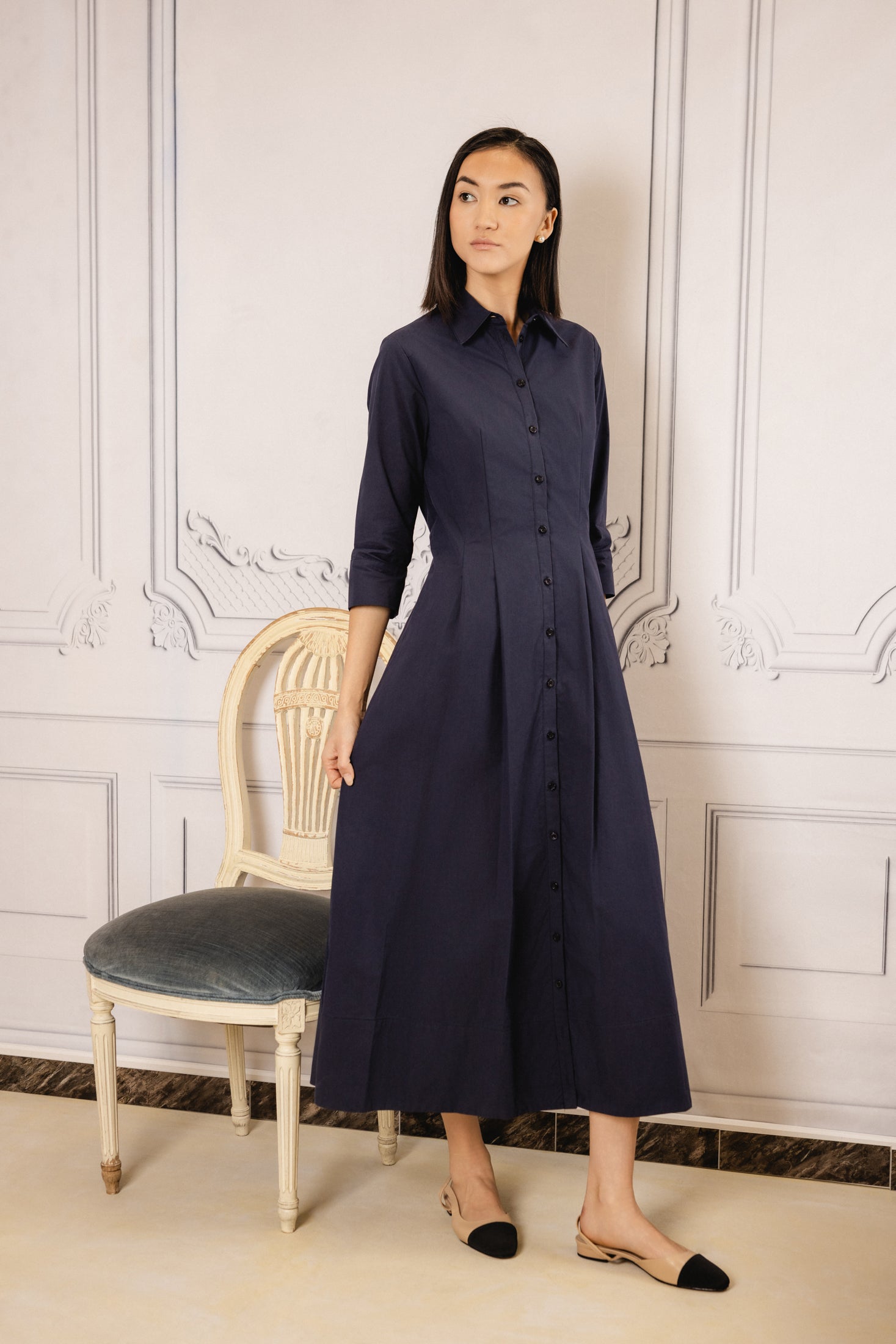 Day Dress | Navy