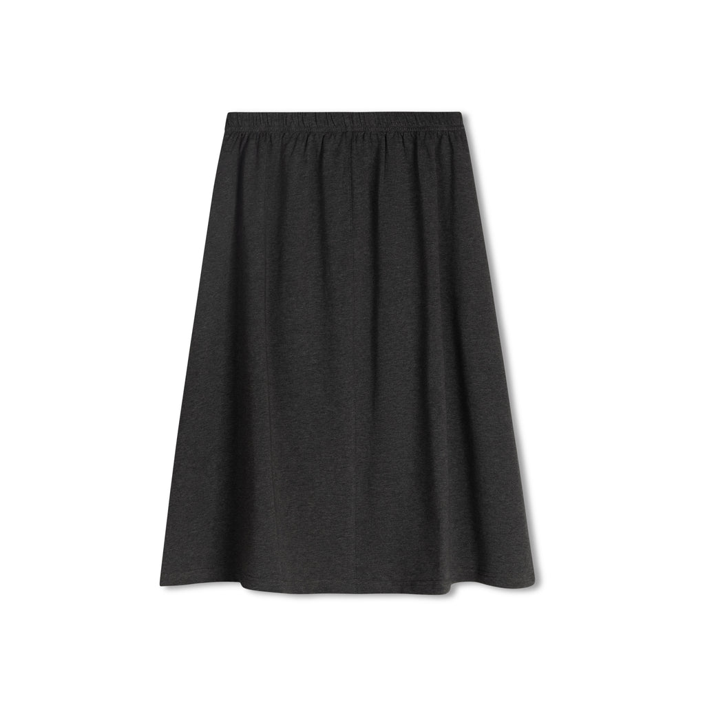 Sweat Skirt Set  | Charcoal
