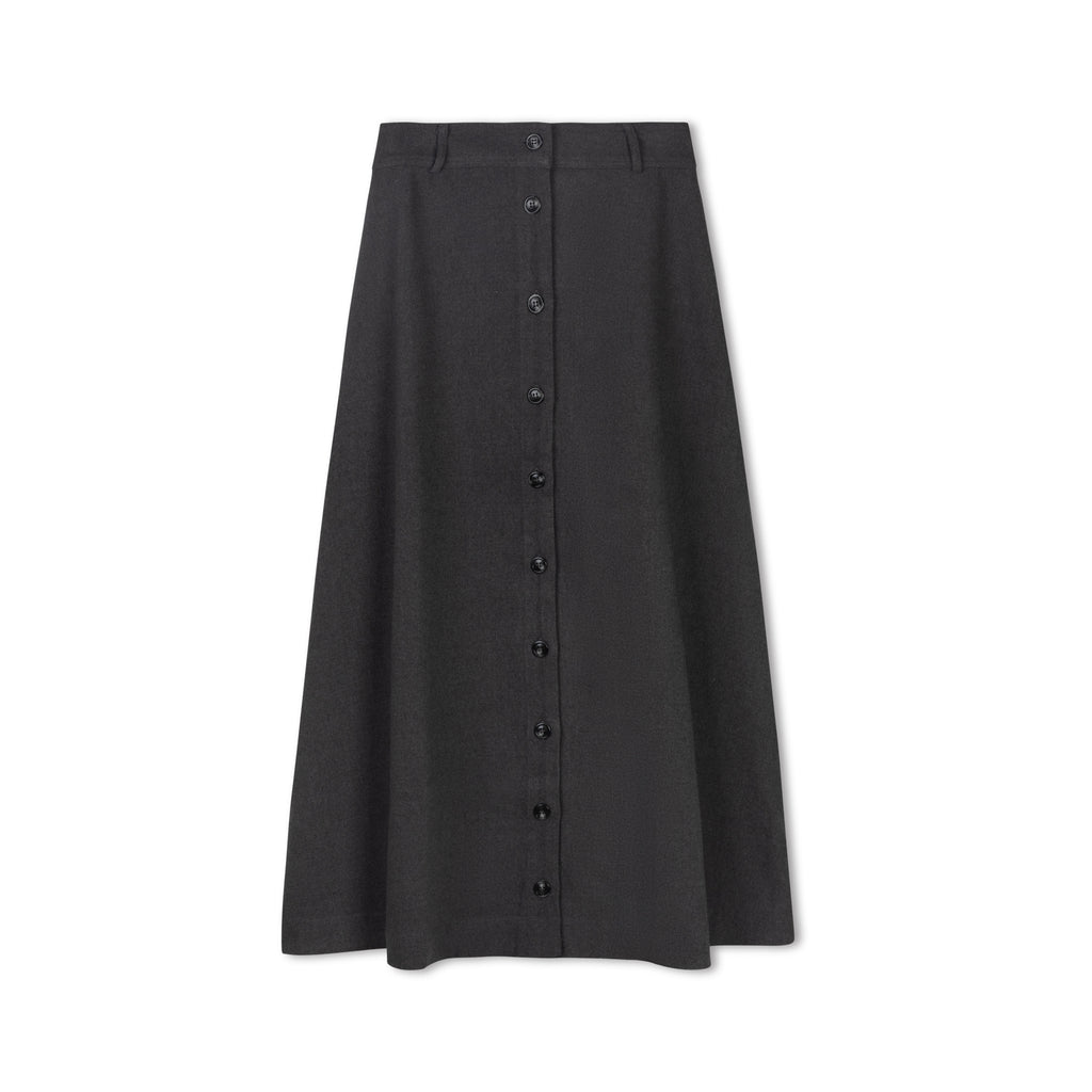 Button-Down skirt | Gray