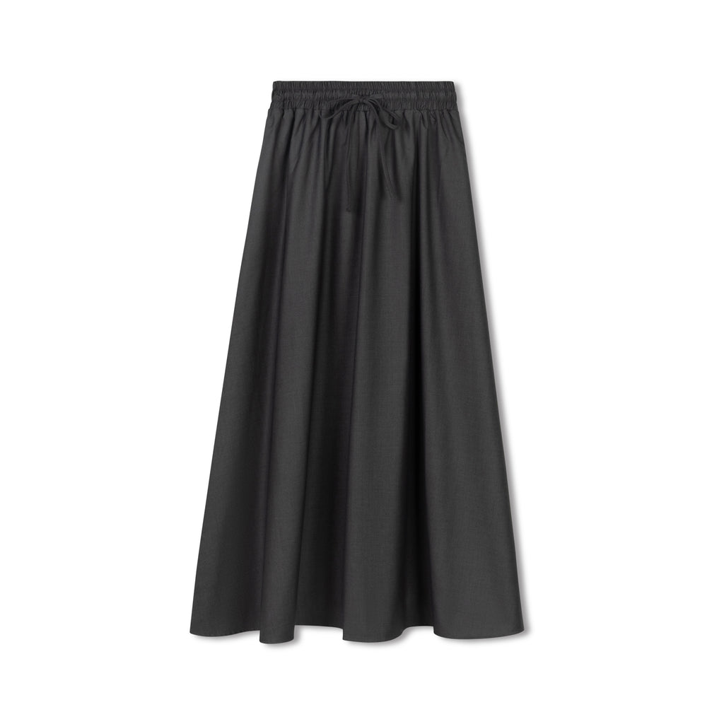 Drawstring Maxi | Charcoal