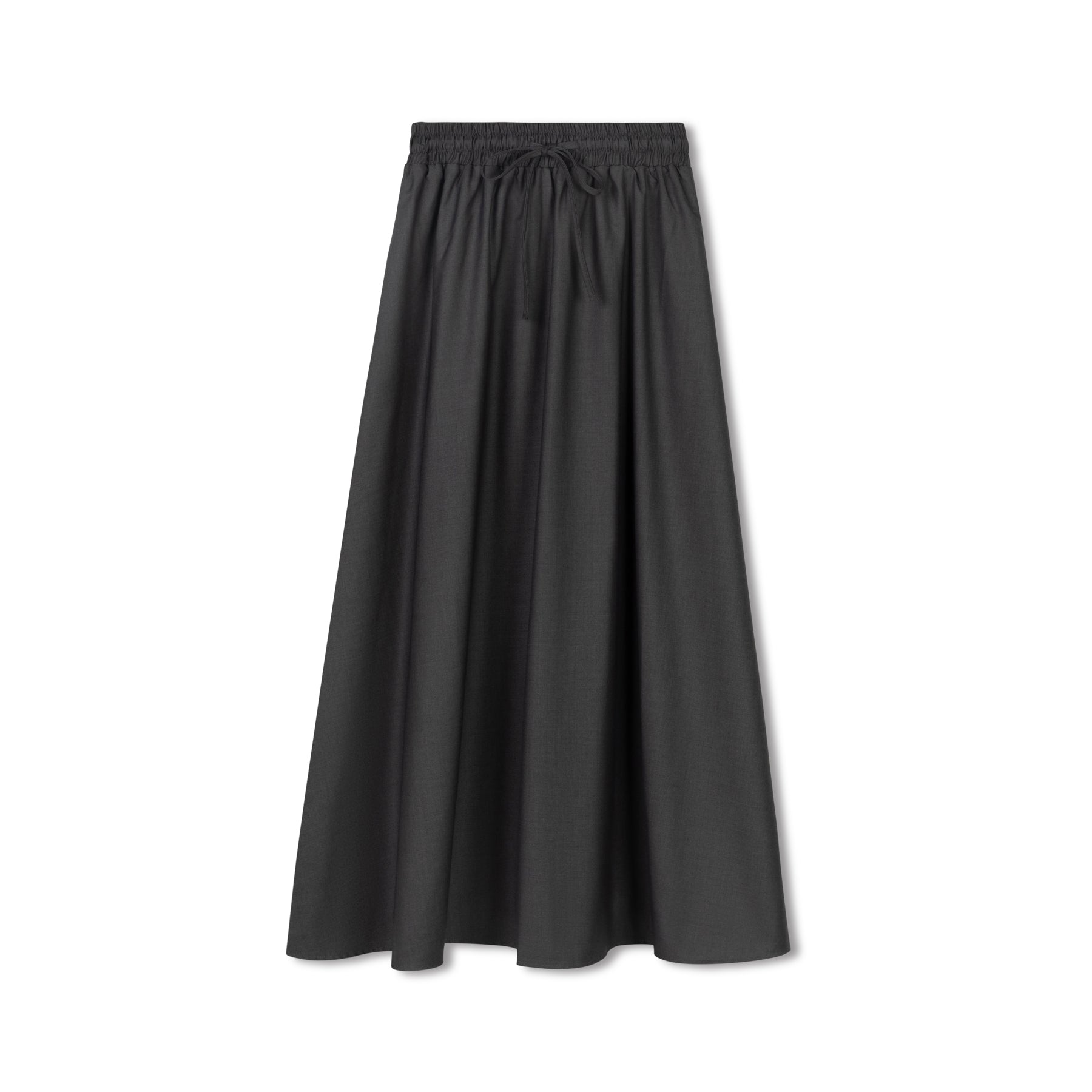 Drawstring Maxi | Charcoal